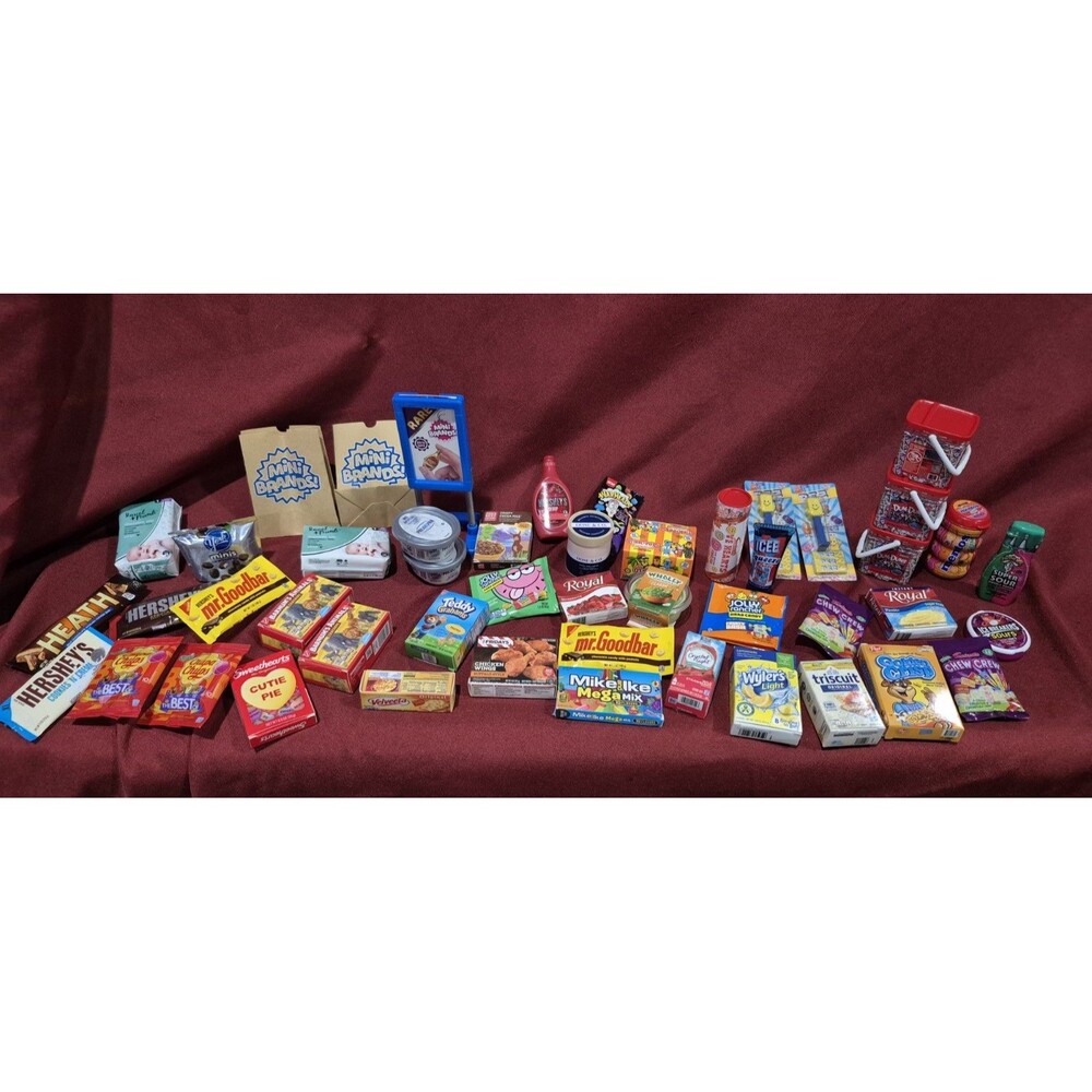 Zuru Mini Brands & Wacky Packages Minis Lot Toy Collectibles 48 Pieces EUC